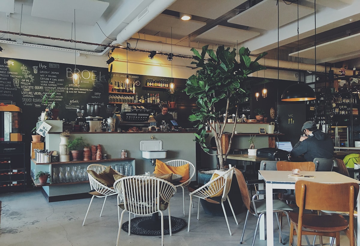 Không gian quán ĐẬM Coffee Co.